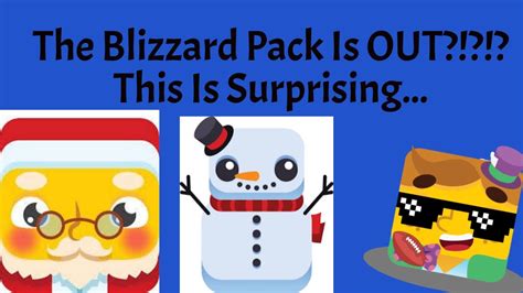 The Blooket Blizzard Pack Is OUT??? This is so Surprising... - YouTube