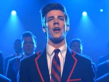 Get a Sneak Peek of Grant Gustin and the Warblers Singing 'Glad You ...