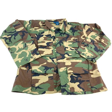 Propper Uniform BDU Shirt, Woodland Camo - Venture Surplus