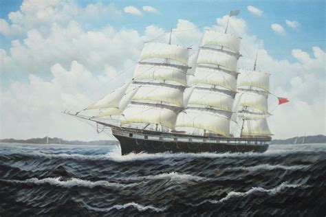 Sailing Ship Oil Painting at PaintingValley.com | Explore collection of Sailing Ship Oil Painting