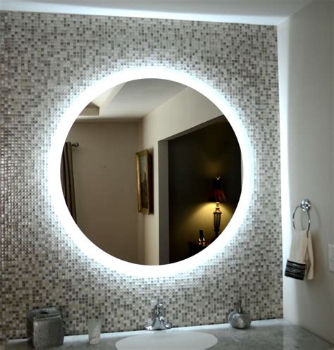 Side-Lighted LED Bathroom Vanity Mirror: 48 | Bathroom vanity mirror ...