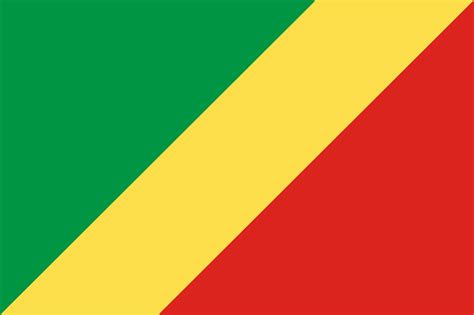 Republic of Congo Flag Colouring Page – Flags Web