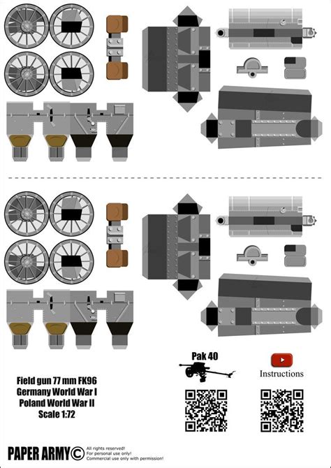 to download the paper gun template follow the links (click on the picture or in the upper right ...