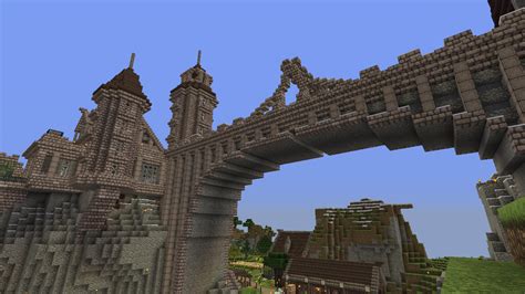 Minecraft Bridge to Castle Argimak | Minecraft bridges, Minecraft, Minecraft buildings