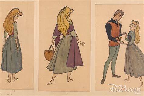 You Need to See This Royally Rare Sleeping Beauty Concept Art - D23