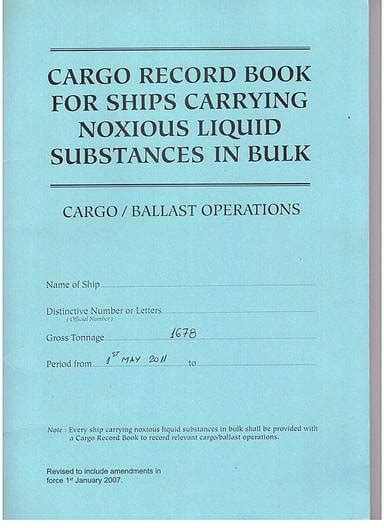 MARPOL 73/78 Annex 2 ( Noxious Liquid Substances in Bulk )