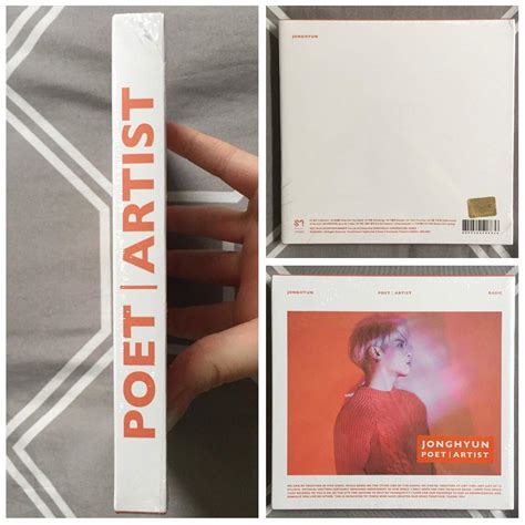 Jonghyun Poet | Artist: Album Unboxing | K-Pop Amino