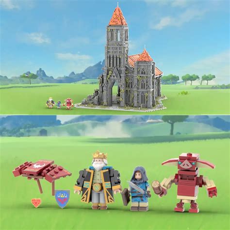 LEGO Ideas The Legend of Zelda: Breath of the Wild Temple of Time Fan ...