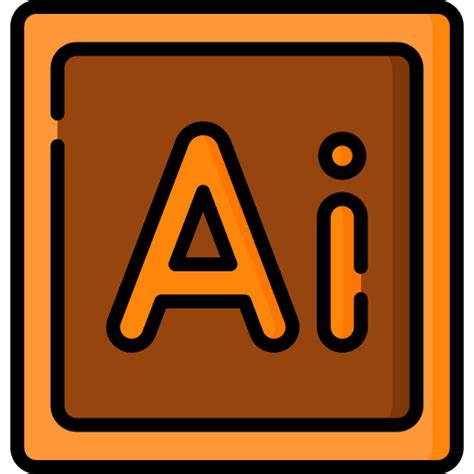 Adobe illustrator Special Lineal color icon