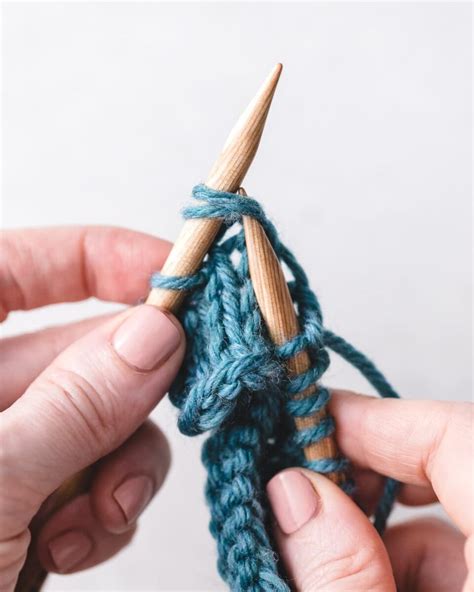 How to K2Tog (Knit Two Together) in Knitting - Sarah Maker