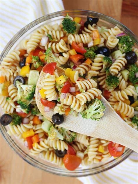 Quick Pasta Salad - One Sweet Appetite