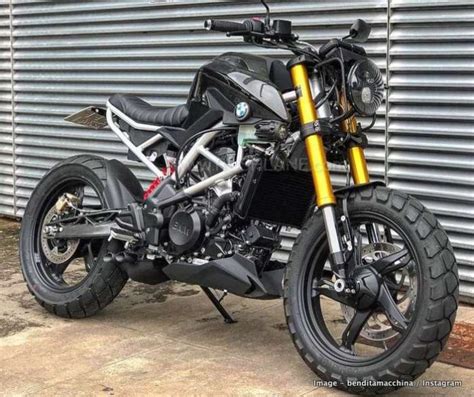 BMW G310R given extreme makeover in latest mod job