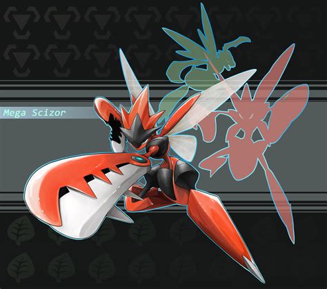 Mega Scizor by SilentGPanda on DeviantArt