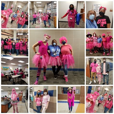 Bleyl Middle School on Twitter: "Brahmas united in PINK today against drugs and in support of ...