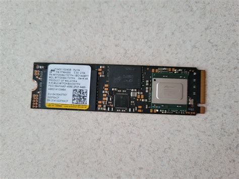 SSD M2 NVME PCI-e 4.0 Micron 3400 1Tb (ОЕМ версія Crucial P5 Plus): 2 400 грн. - Комплектуючі та ...
