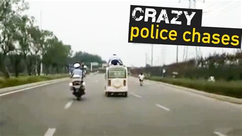 Funniest Police Chases Caught on Camera 2018 - YouTube