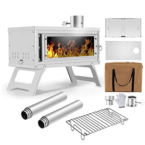 10 Best Portable Wood Burning Stoves & Buying Guide In 2022 - Outdoor Savvy