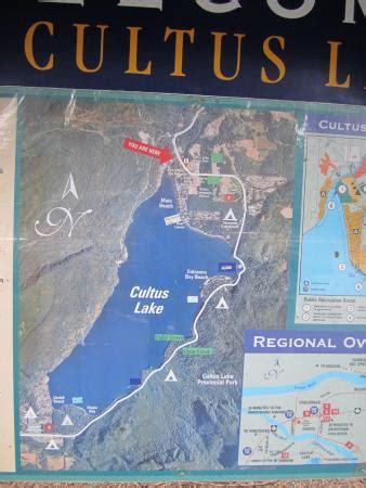 Cultus Lake Campsite Map