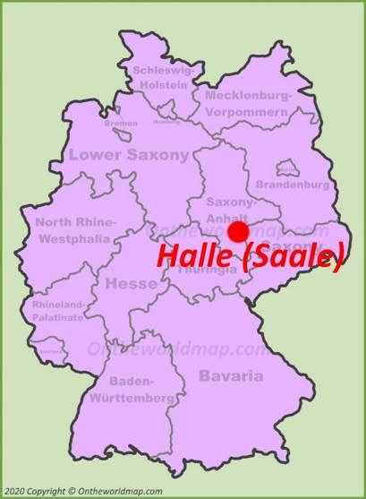 Halle (Saale) Map | Germany | Maps of Halle (Saale)