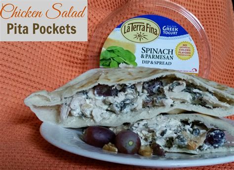 Chicken Salad pita pocket La Terra Fina - Eat Travel Life