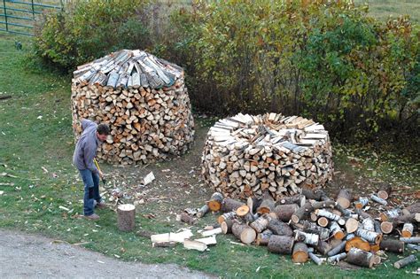 5 Reasons Stacking Firewood in Round Piles Is Better - Learn How to Do It