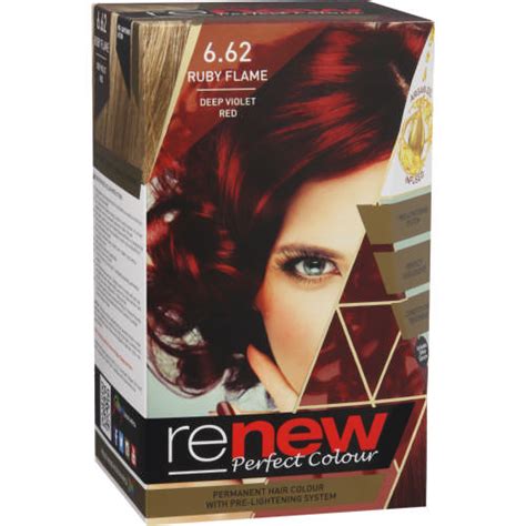 Renew Perfect Colour Permanent Hair Colour Kit Ruby Flame - Clicks