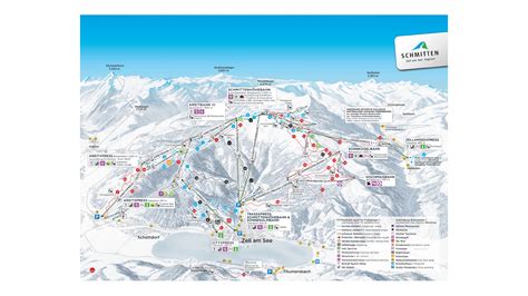 Zell am See Ski Map And Information - Free Mayrhofen Piste Map