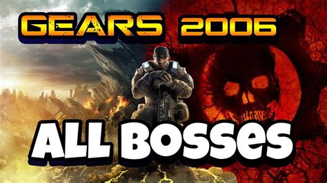 Gears of War - All Bosses - YouTube