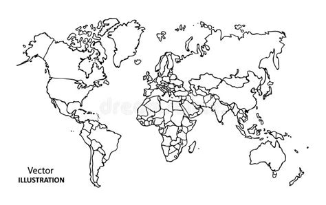 World Map With Countries Drawable – Get Latest Map Update