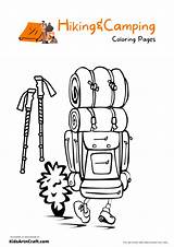 Hiking & Camping Coloring Pages For Kids – Free Printables  Art sketch template