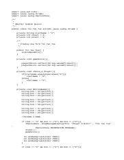 Tic Tac Toe.java - import java.awt.Color import javax.swing.JFrame import javax.swing ...