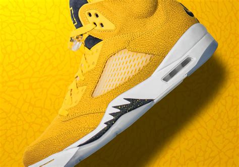 Air Jordan 5 Michigan Wolverines PE | SneakeNews.com