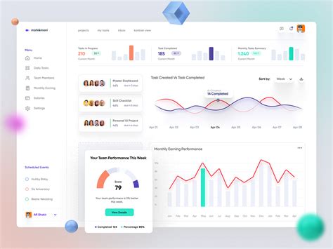 Project Management Dashboard Design by AR Shakir for Orizon: UI/UX ...