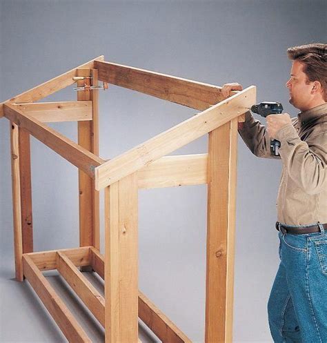 Firewood Shelter 4 #shedplans | Diy storage shed plans, Firewood ...