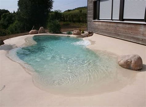 Sand Pool Design Idea Creates a Sandy Oasis in Your Backyard