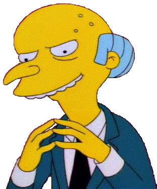 Burns Excellent Sticker – Burns Excellent Simpsons – discover and share GIFs