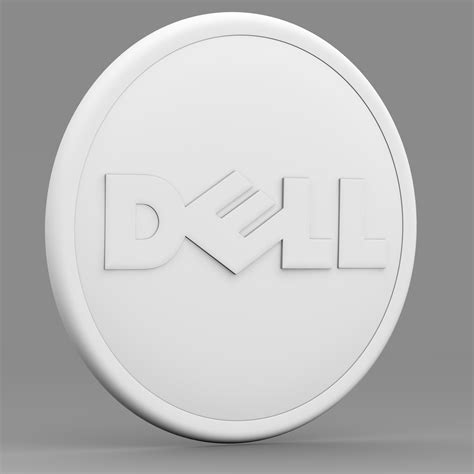 Dell logo 3D Model - FlatPyramid