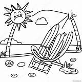 Colorful Summer Vacation Coloring Page 9901 7972 sketch template