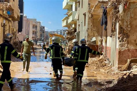 Search Operations Continue in Flood-Ravaged Libyan City of Derna