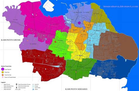 Peta Surabaya | Lengkap Terbaru ~ Info Surabaya