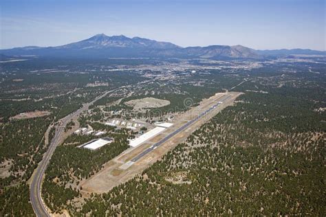 Flagstaff, Arizona Airport stock image. Image of pine - 27444013