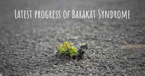 What are the latest advances in Barakat Syndrome?