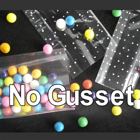 Premium Clear Polypropylene bags – no gusset