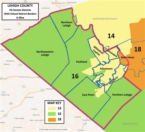 PA Senate Districts - Upper Lehigh Democratic Club