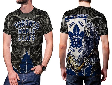 Toronto Maple Leafs New T-shirt Fullprint For Men - T-Shirts