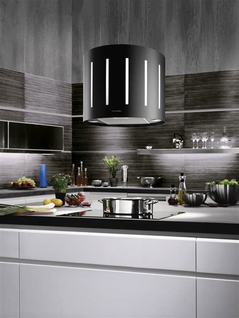 Yes, that's a hood. #modern #kitchen | Kitchen hood design, Kitchen ...