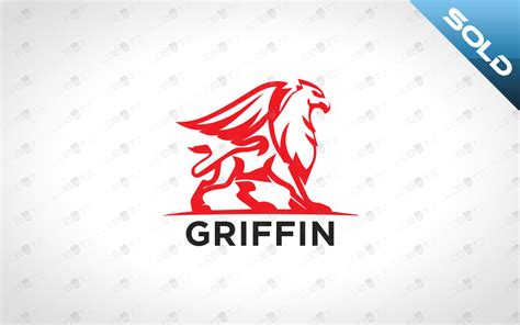 Majestic Griffin Logo For Sale | Premade Business Logo - Lobotz LTD