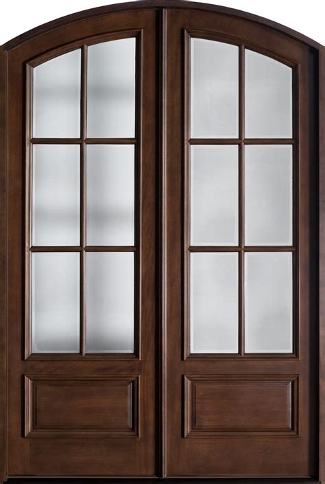 French doors exterior wood - Hawk Haven