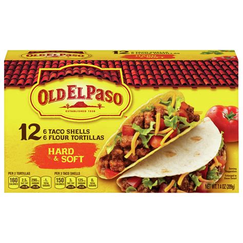 Save on Old El Paso Hard & Soft Taco Shells - 12 ct Order Online ...