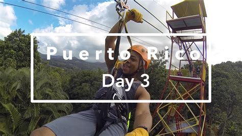 Puerto Rico Day 3: Zip lining in El Yunque Rain Forest - YouTube